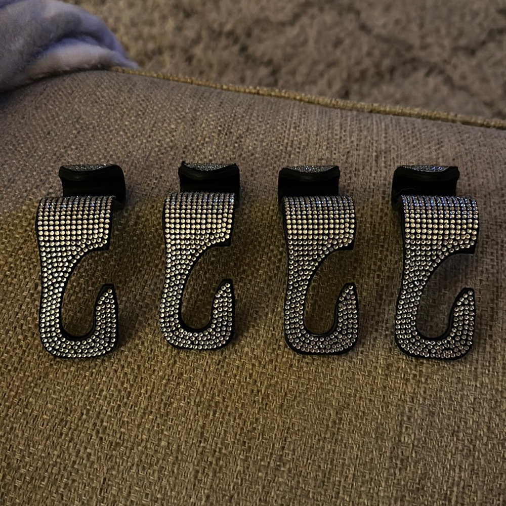 Car seat hooks set of 4